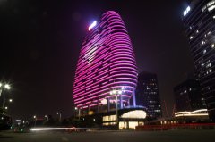 深照工程二等獎|深圳市中意智慧大廈泛光照明工程